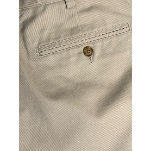 LL Bean‎ Mens Khaki Shorts Size 35W Wrinkle Free Cotton Comfort Waist NEW - Picture 5 of 6